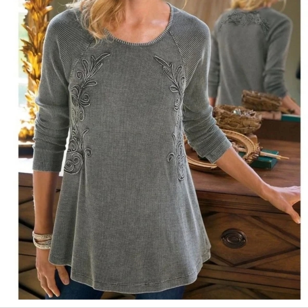 Soft Surroundings Camden Thermal Tunic/Top